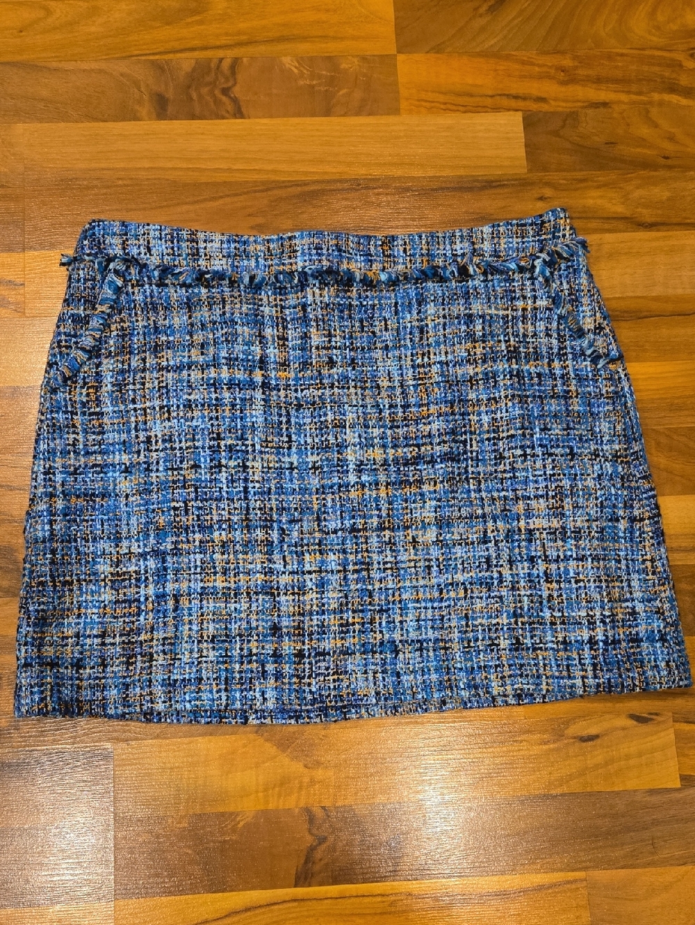 NWT Loft Lined Tweed Look Skirt